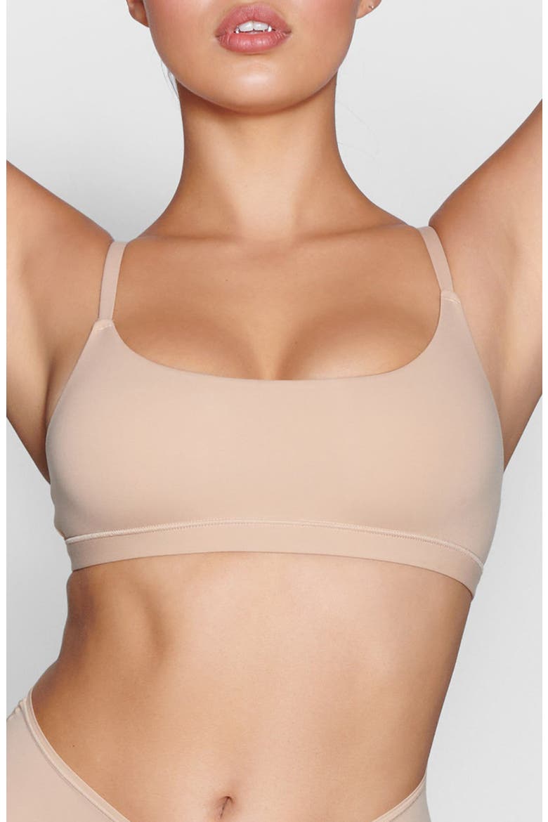 Fits Everybody Scoop Bralette, Main, color, CLAY