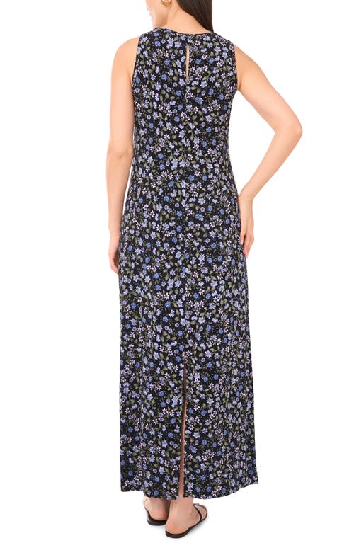 Shop Vince Camuto Floral Sleeveless Jersey Maxi Dress