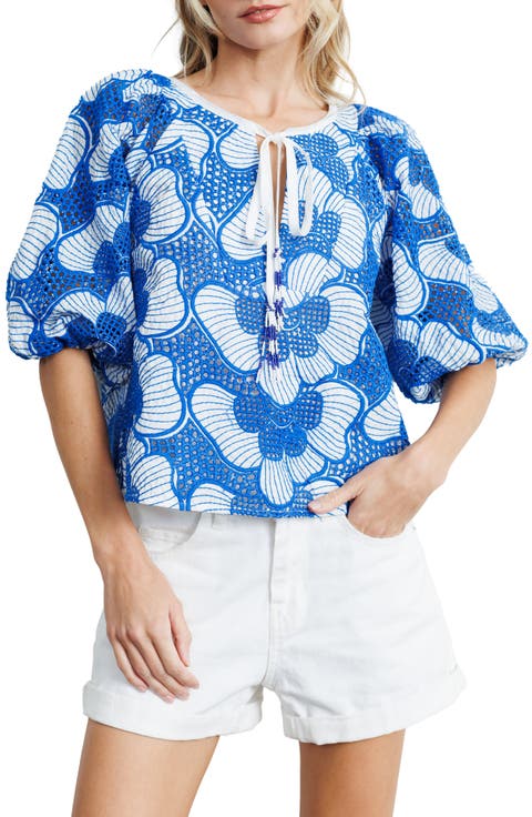 Gianna Split Neck Top