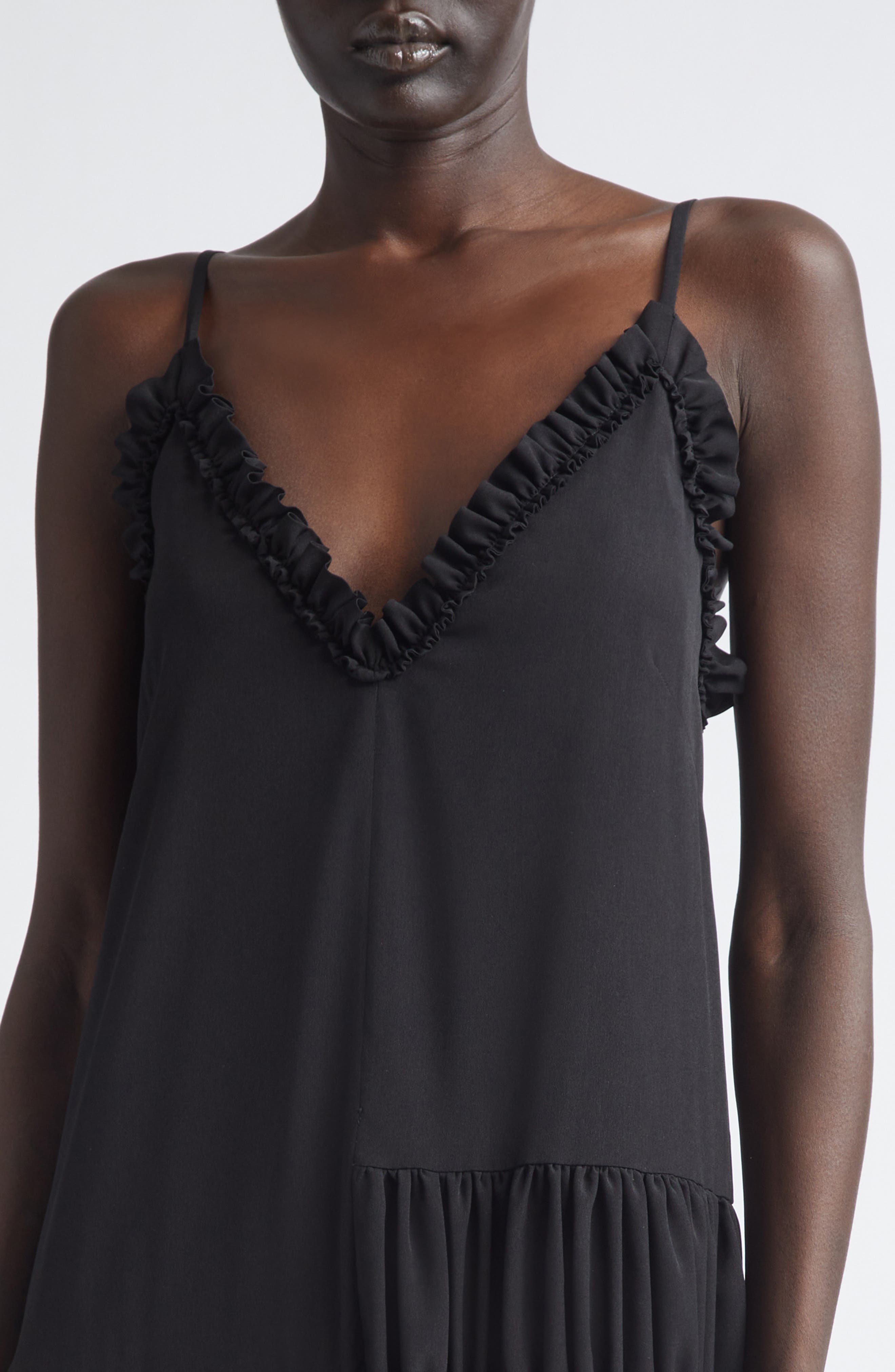 ワンピース Valentino Asymmetric Tiered Ruffle Dress Asymmetric Ruffle Dress (Women) | Nordstrom
