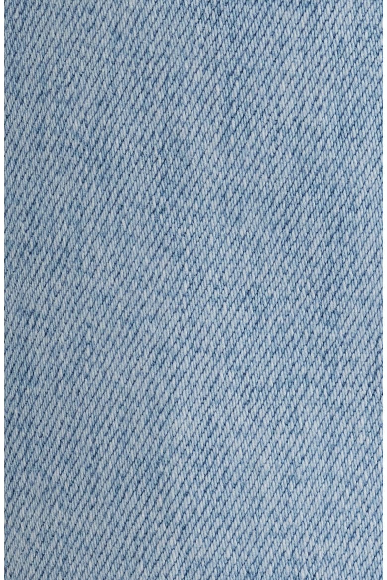 Cuffed High Waist Ankle Wide Leg Jeans, Alternate, color, MED.WASH