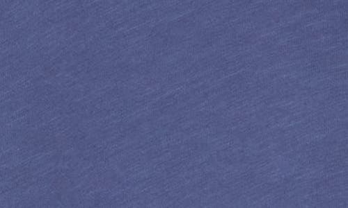 14th & Union Short Sleeve Slub Cotton Button-down Shirt In Blue Indigo