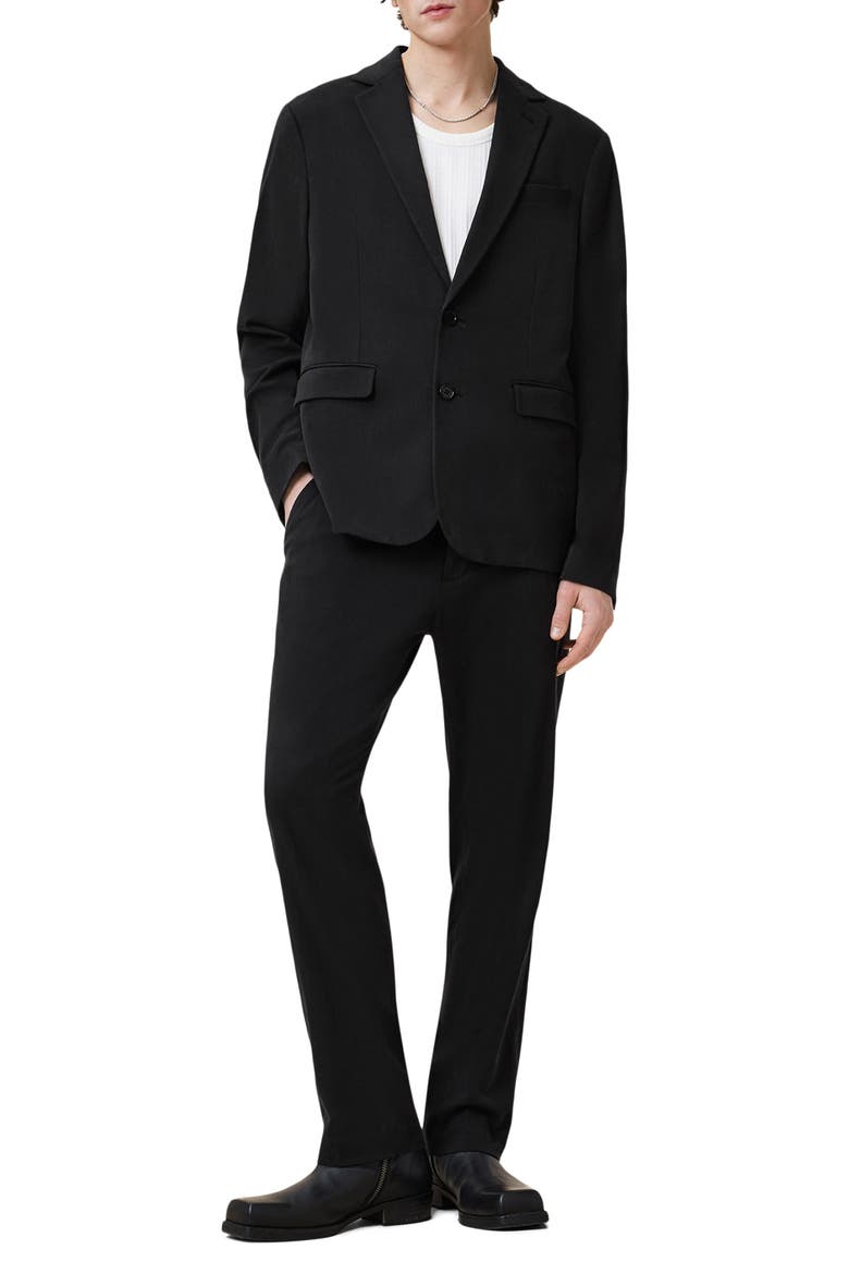 Bay Solid Stretch Cotton Blend Sport Coat, Alternate, color, BLACK