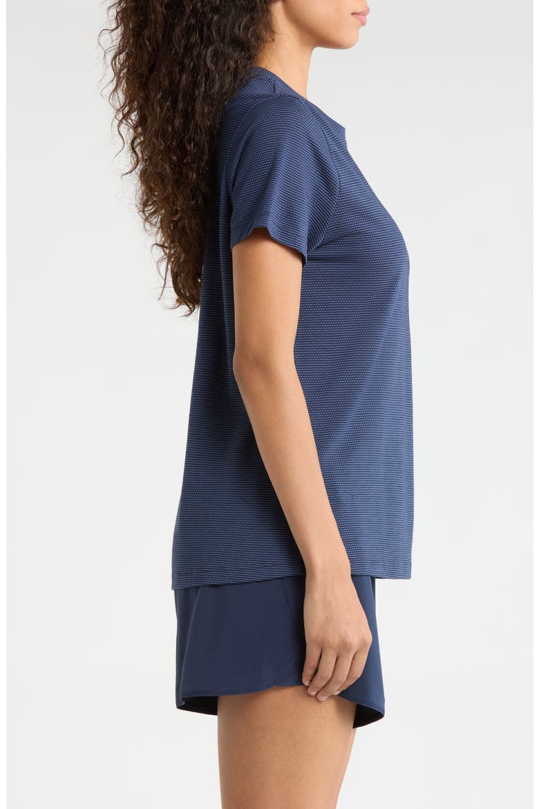 Active Mesh Short Sleeve T-Shirt, Alternate, color, NIGHTFALL DEEP NAVY