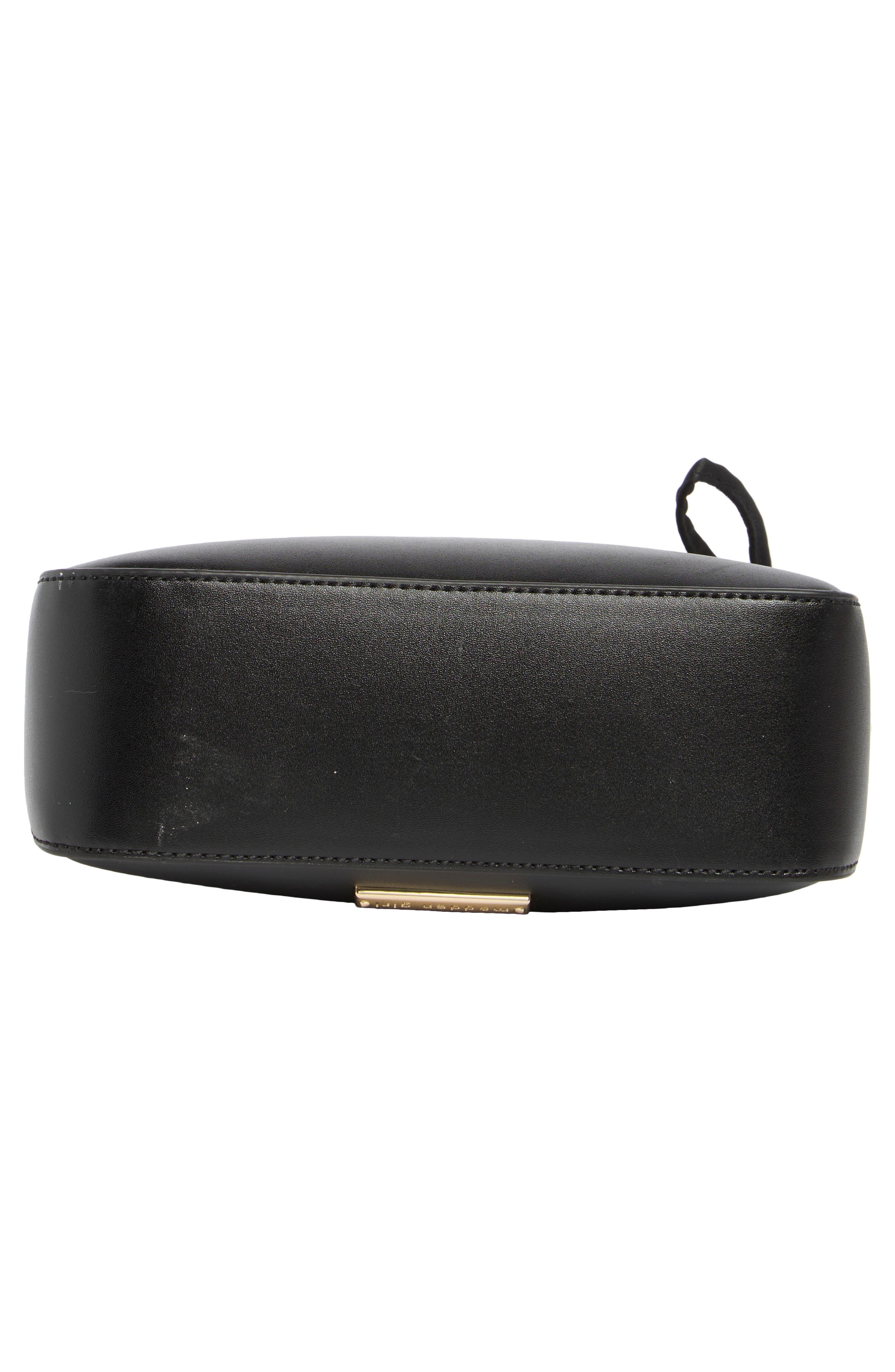 Madden Girl Faux Leather Shoulder Bag, Alternate, color, Black