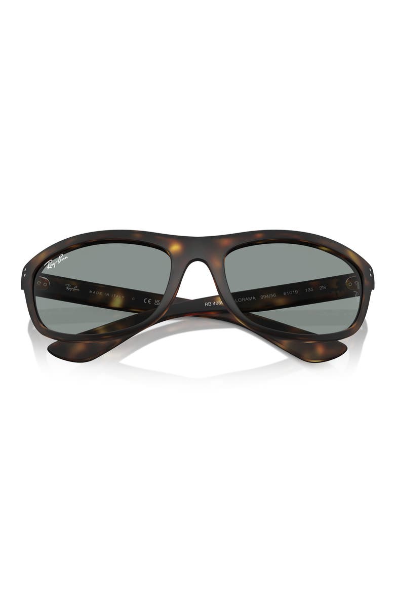 62mm Oversize Rectangular Sunglasses, Alternate, color, HAVANA