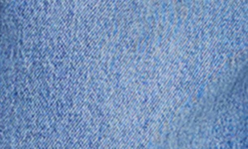 Desigual Embroidered Straight Leg Jeans In Blue
