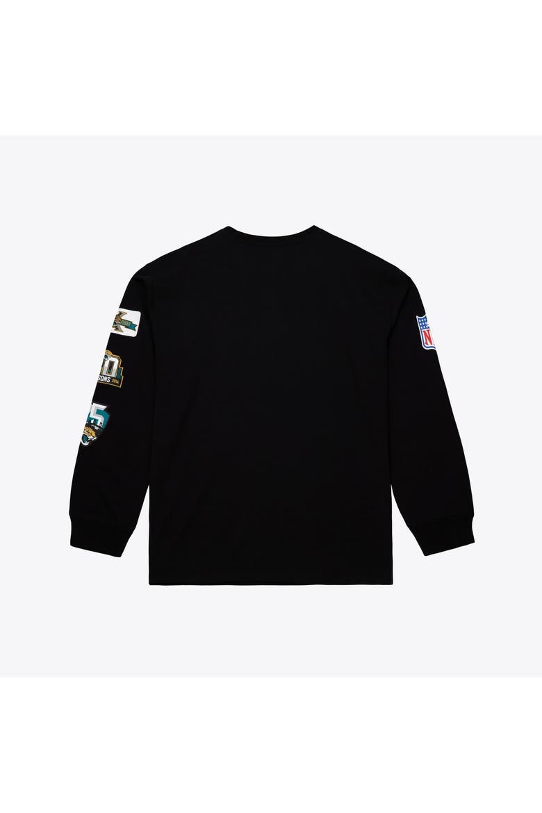 Men's Mitchell & Ness  Black Jacksonville Jaguars Big & Tall Training Camp Long Sleeve T-Shirt, Alternate, color, Black