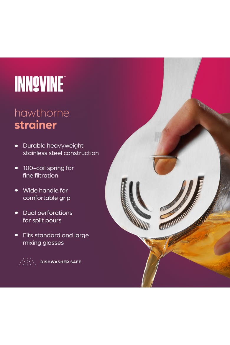 Hawthorne Strainer, Alternate, color, Silver