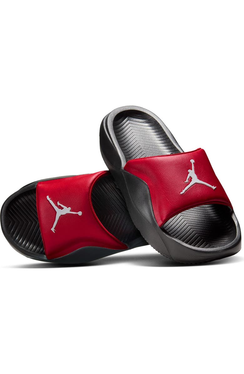 Jordan Kids' Franchise Sport Slide, Alternate, color, Varsity Red/ White/ Black