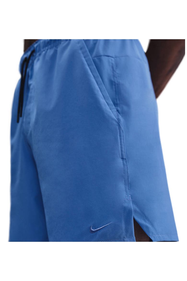 Dri-FIT Unlimited 7-Inch Unlined Athletic Shorts, Alternate, color, 411 COMET BLUE/BLACK/COMET BLUE