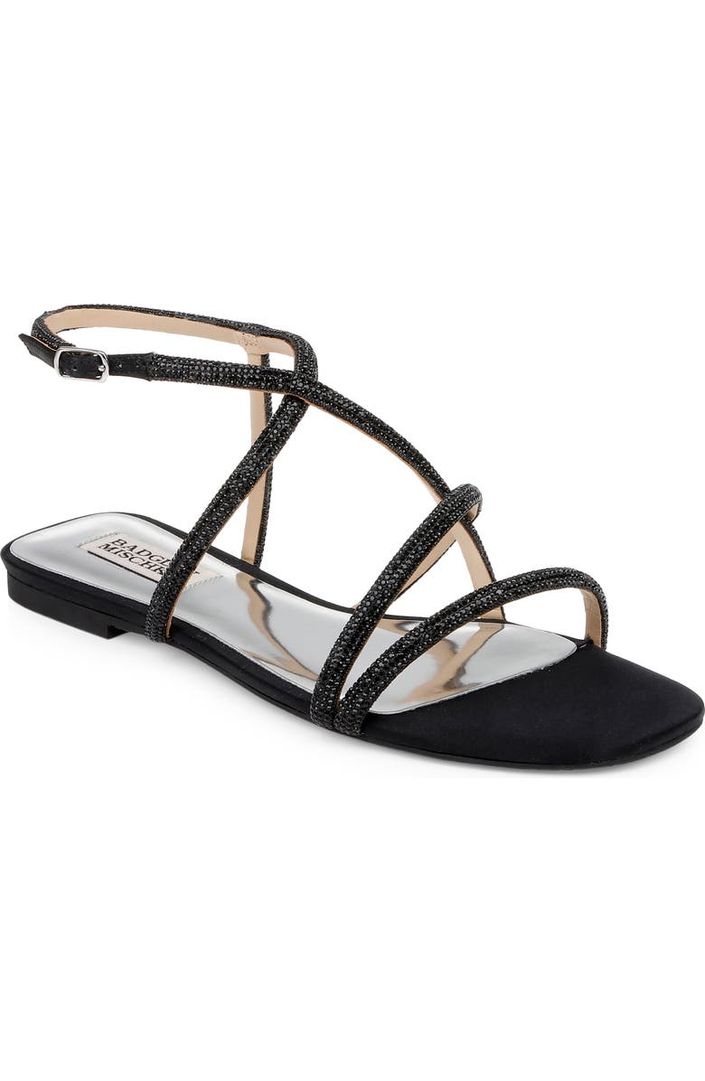 Badgley Mischka Collection Ivie Ankle Strap Sandal, Main, color,
