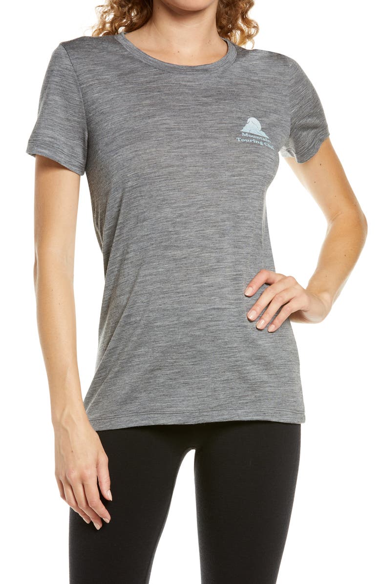 Icebreaker Tech Lite II Mountain Graphic Tee, Main, color, 
