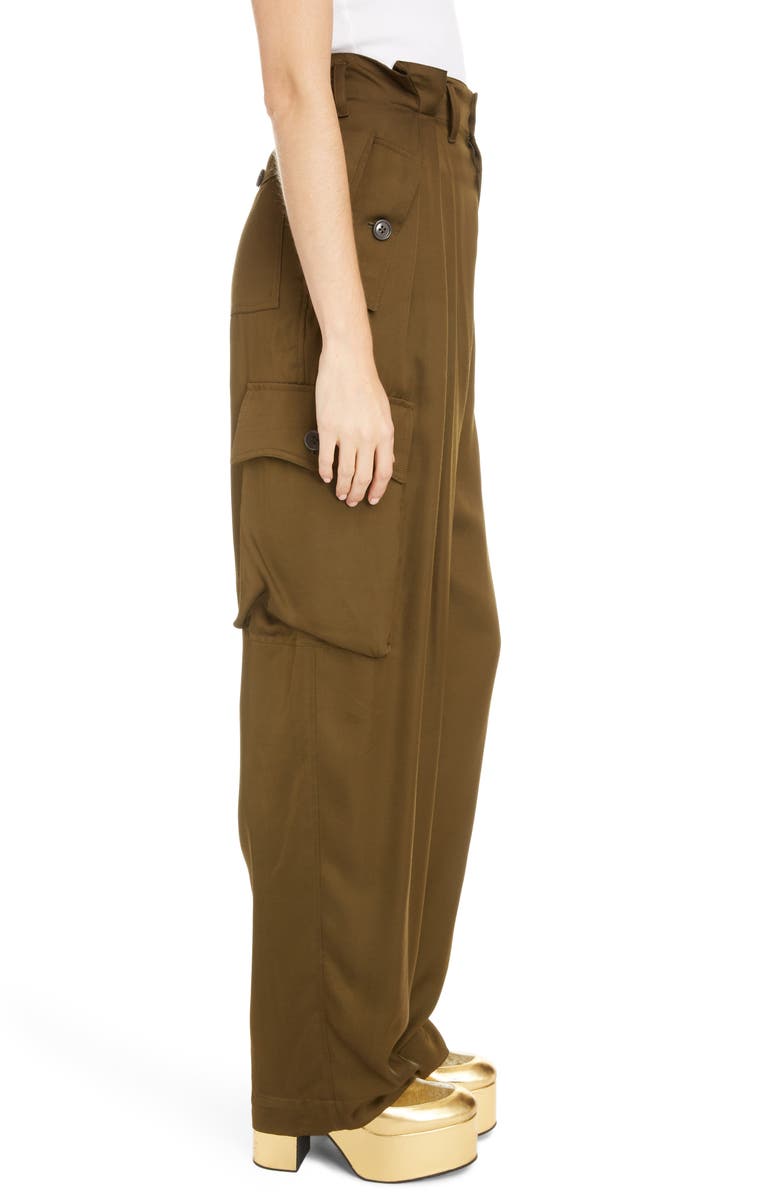 Dries Van Noten High Waist Wide Leg Pants, Alternate, color,