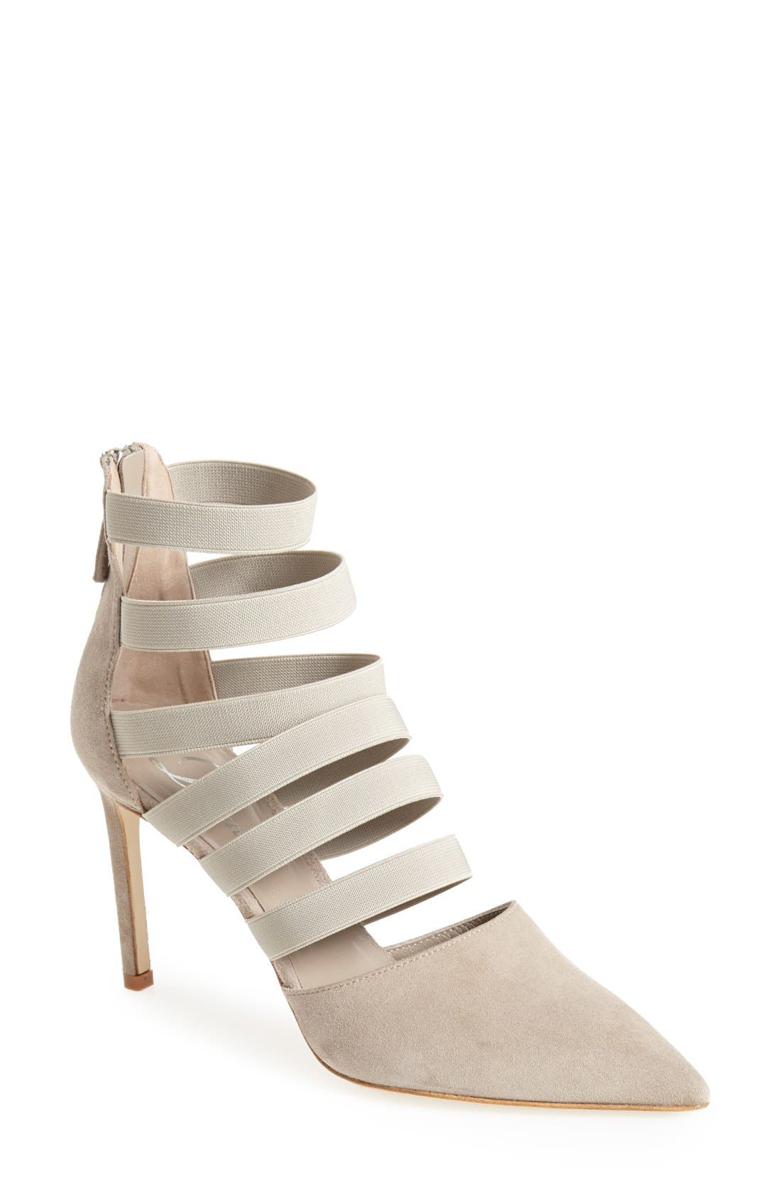 'Bae' Pointy Toe Pump, Main, color, PUTTY