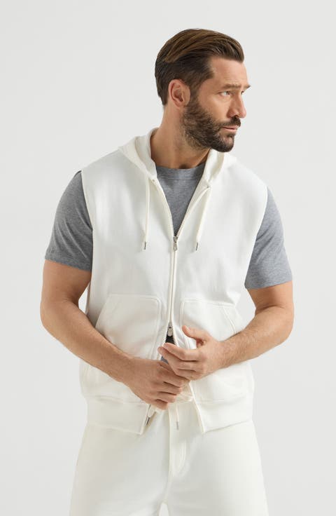 Sleeveless sweatshirt