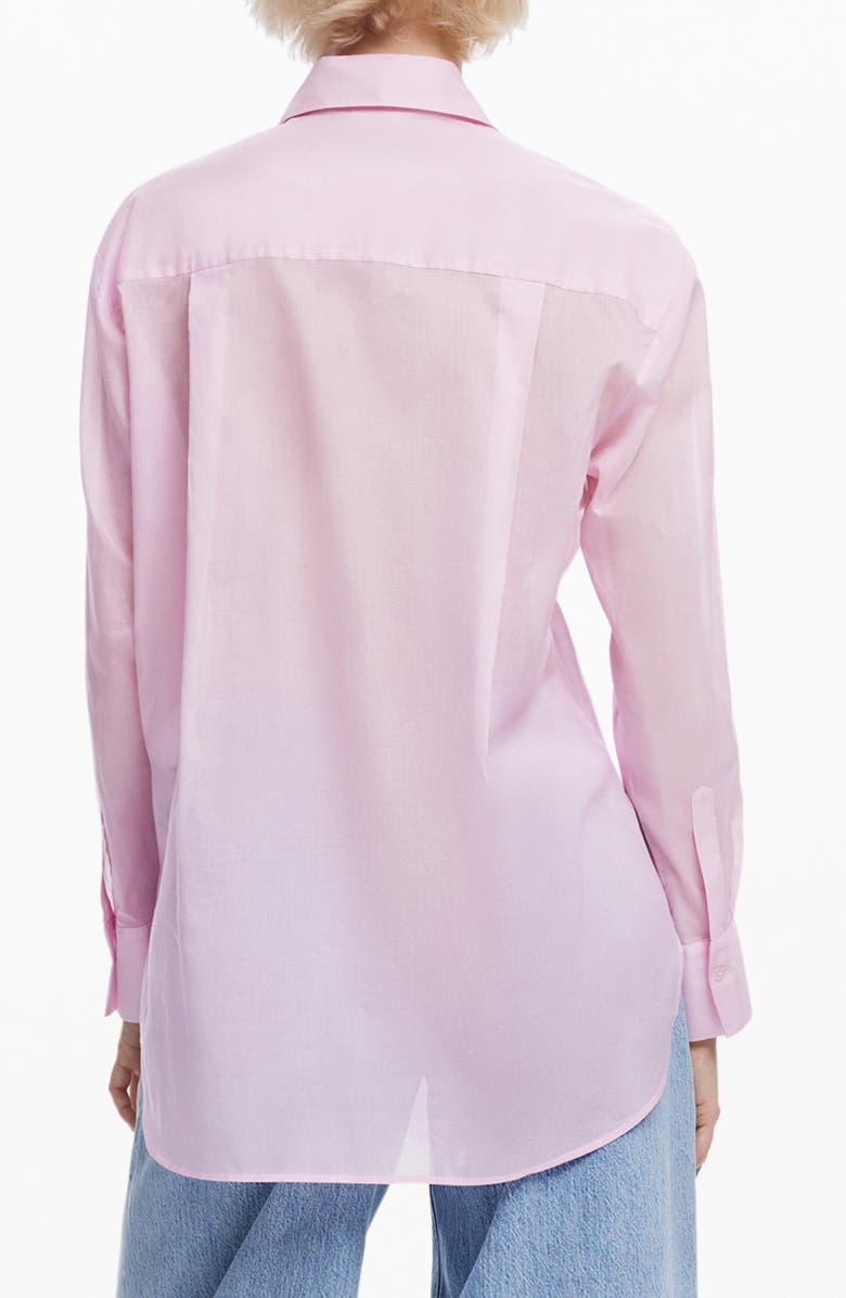 Desigual Relaxed Fit Cotton Button-Up Shirt, Alternate, color,