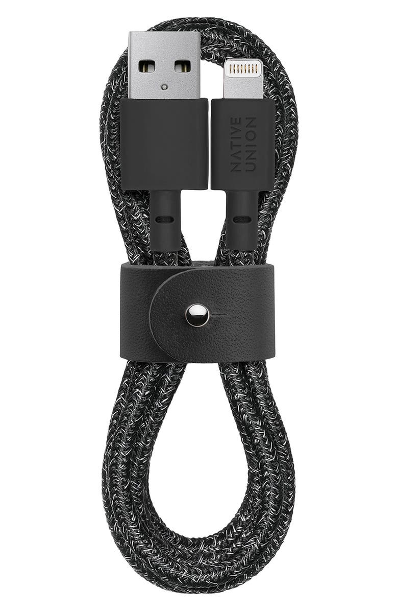 Native Union BELT Lightning to USB Charging Cable, Main, color,