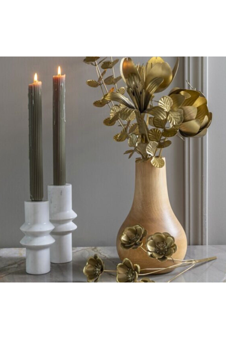 Peony Botanical Stem, Alternate, color, Gold
