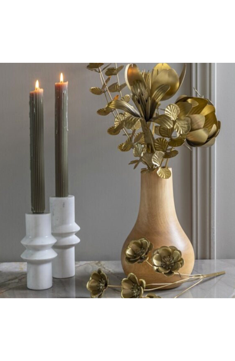Be Home Peony Botanical Stem, Alternate, color, Gold