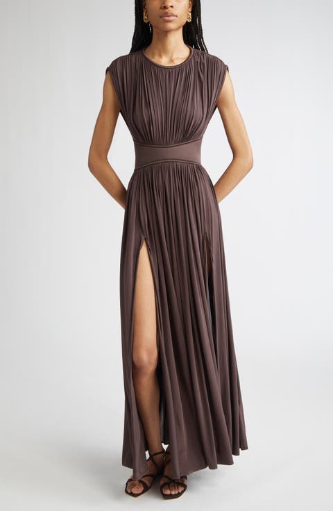 ZIMMERMANNリネン マキシスカート バンダナプリント【関税なし】 ZIMMERMANN Metallic paisley-print silk-blend chiffon maxi