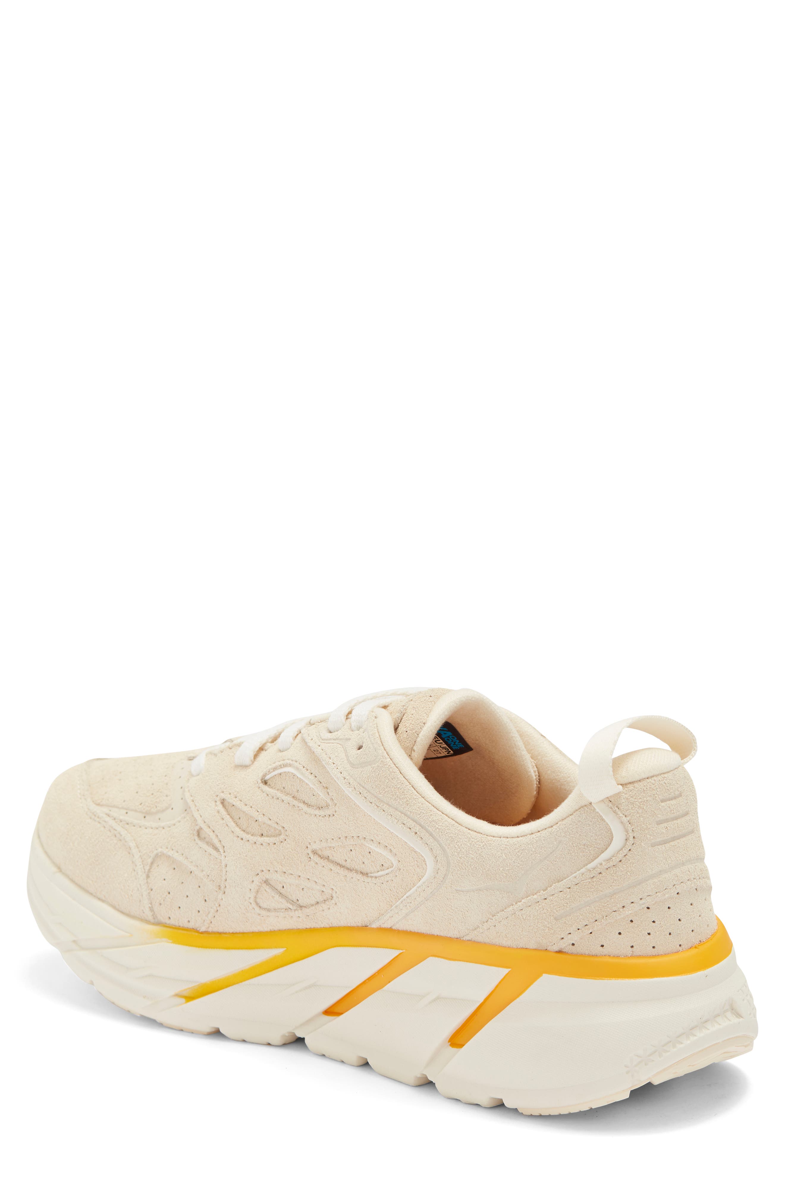 Clifton L Sneaker, Alternate, color, SHORT BREAD / RADIANT YELLOW