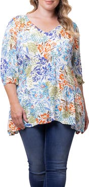 Kiyonna Oasis Tunic Top