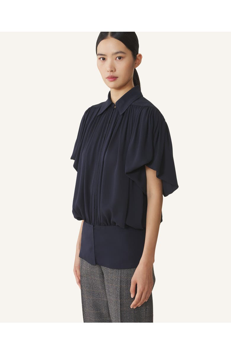 Lanvin TOP IN SILK GEORGETTE, Alternate, color, 