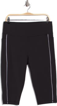 Z by Zella Perform High Waist Piped Capri Leggings