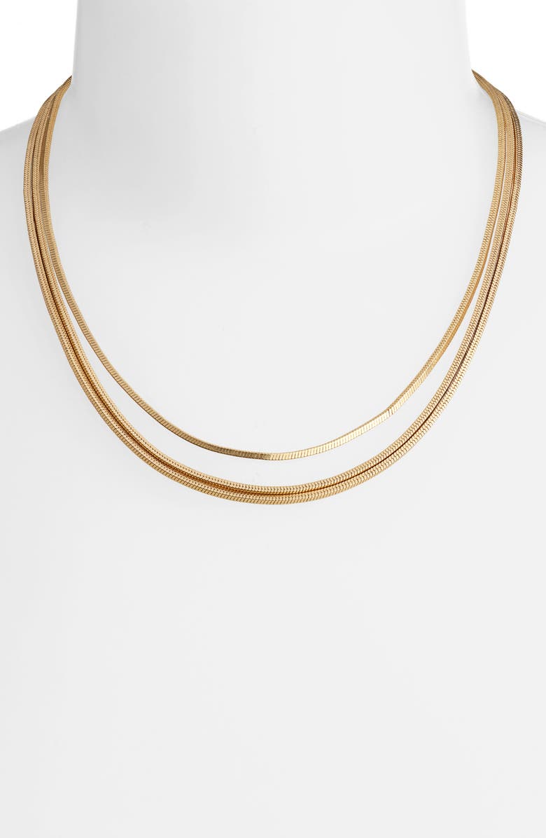 ROXANNE ASSOULIN Empire Slinky Layered Necklace, Alternate, color, 