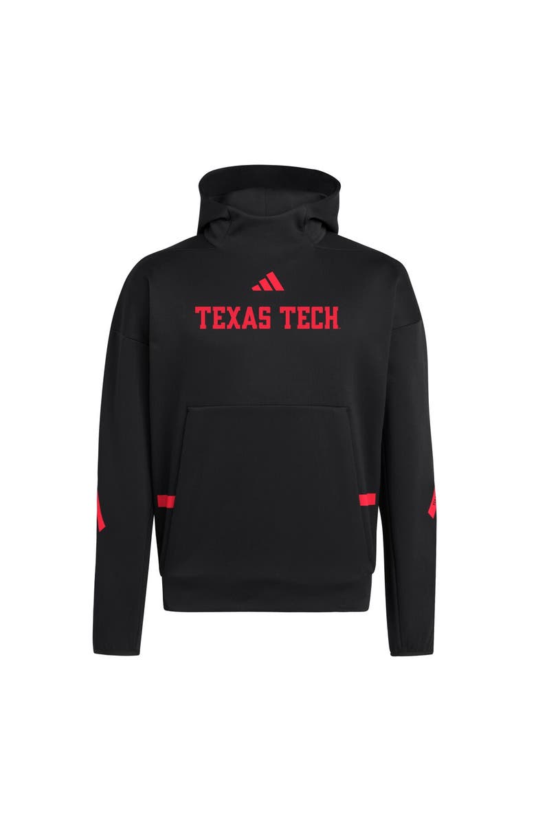 adidas Men's adidas Black Texas Tech Red Raiders Z.N.E. Pullover Hoodie, Alternate, color,