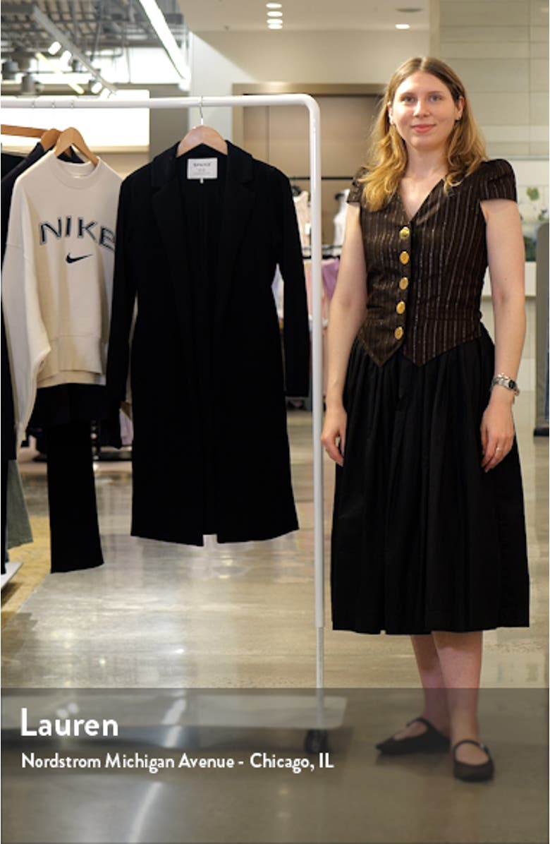 AirEssentials Long Open Front Jacket, sales video thumbnail