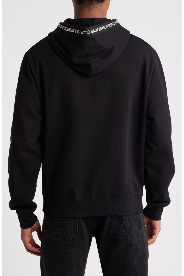 Mind Graphic Hoodie, Alternate, color, BLACK