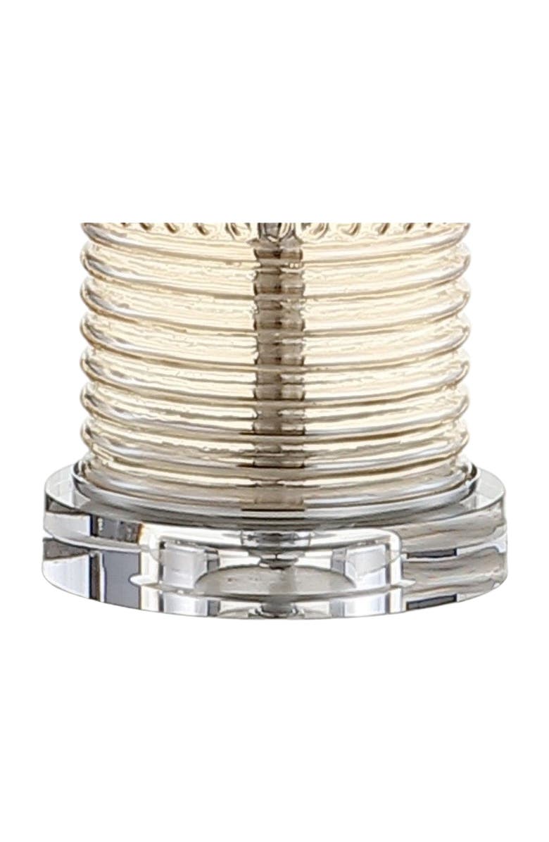 JONATHAN Y Genevieve 30" Glass/Crystal LED Table Lamp, Champagne, Alternate, color, Champagne