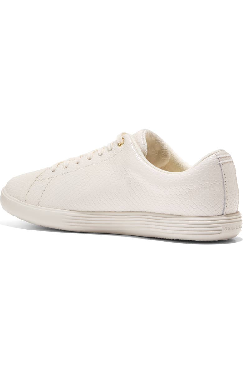 Cole Haan Grand Crosscourt II Snakeskin Texture Sneaker, Alternate, color, Powder Snk Print Leather