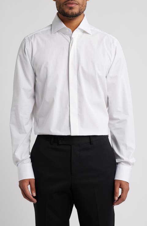 Modern Fit Cotton Poplin Dress Shirt