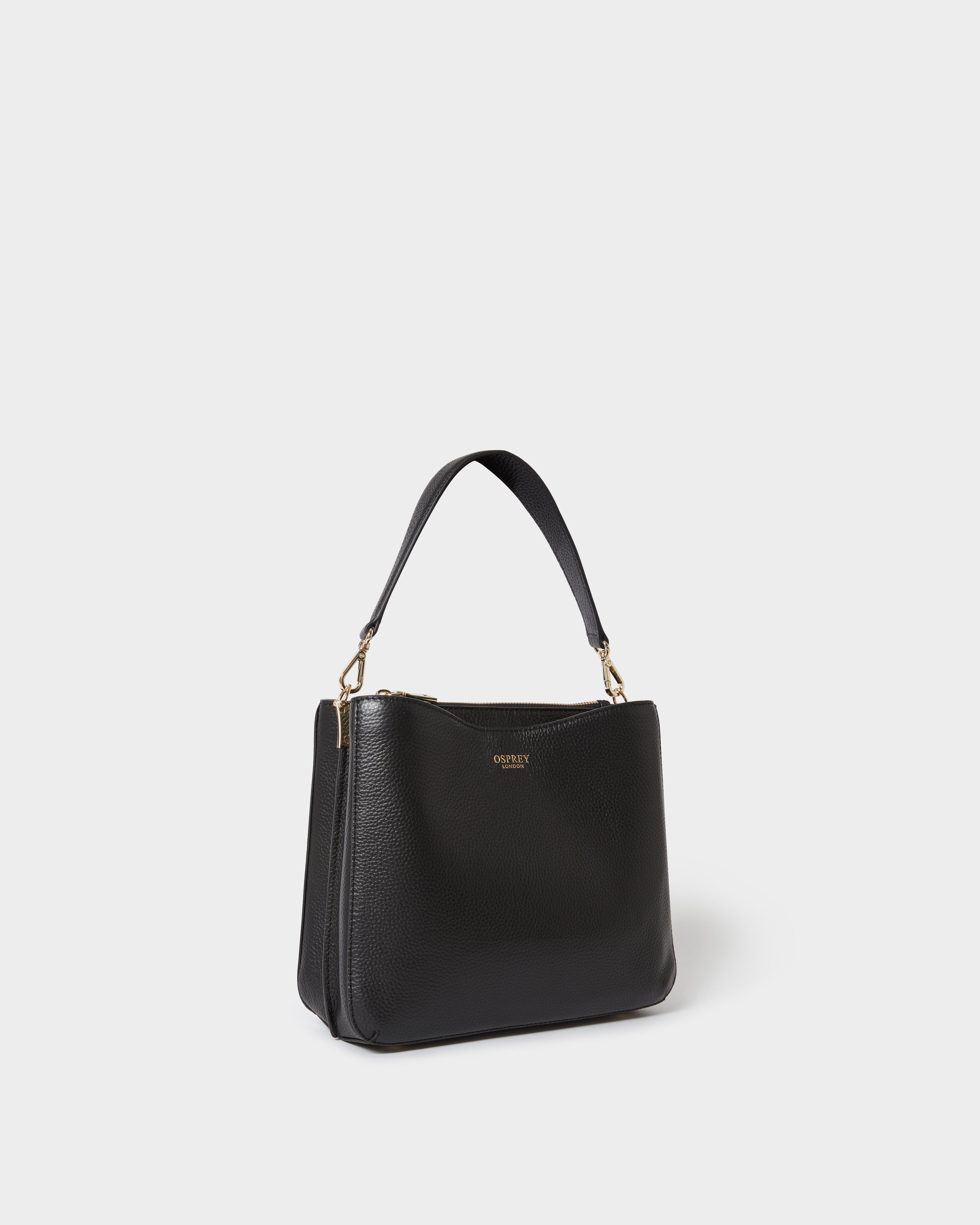 The Winchester Leather Grab Bag, Alternate, color, Black