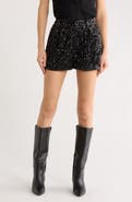 Alice + Olivia Conry Sequin Shorts