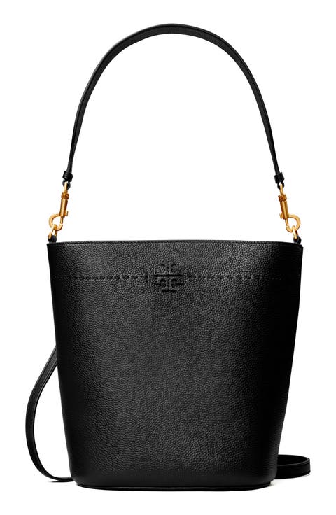 McGraw Leather Bucket Bag