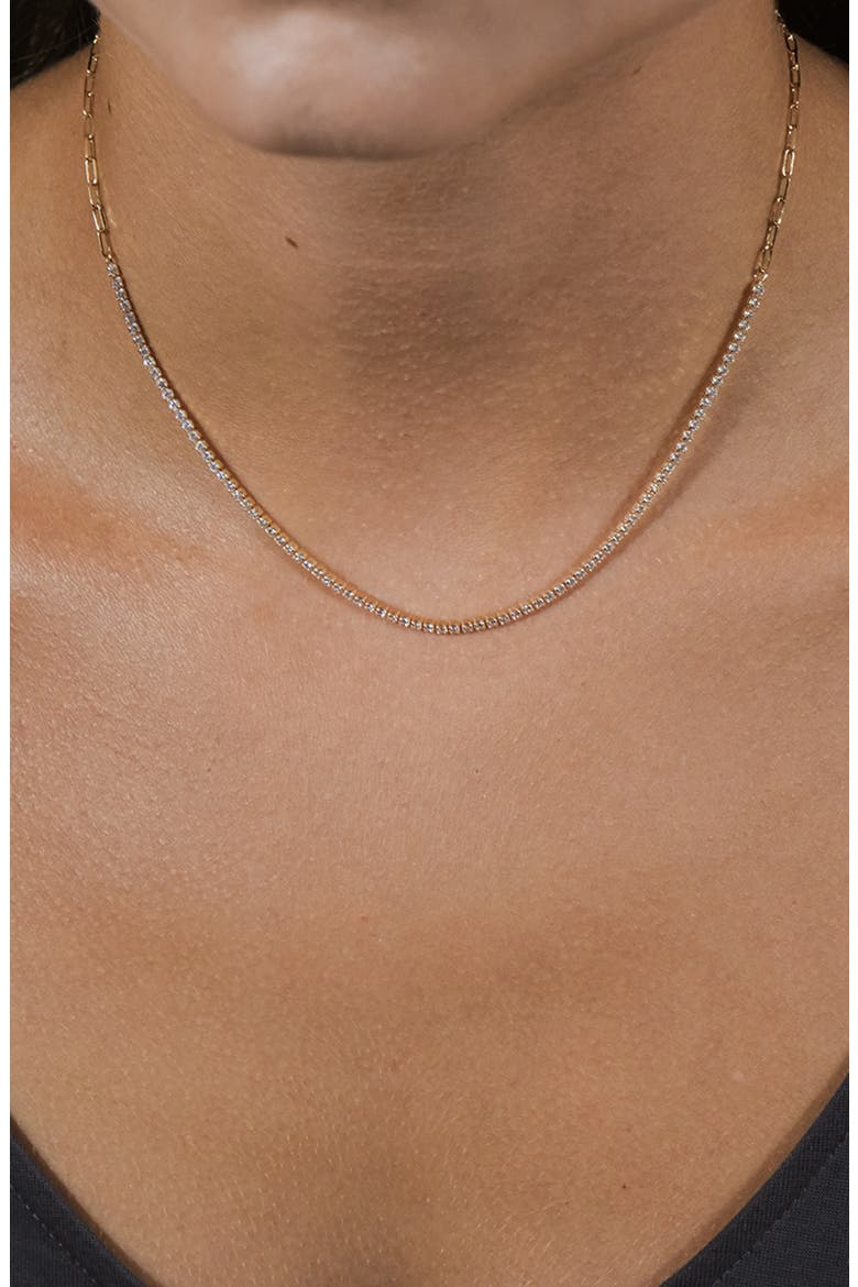 Dani Chain Necklace, Alternate, color, GOLD