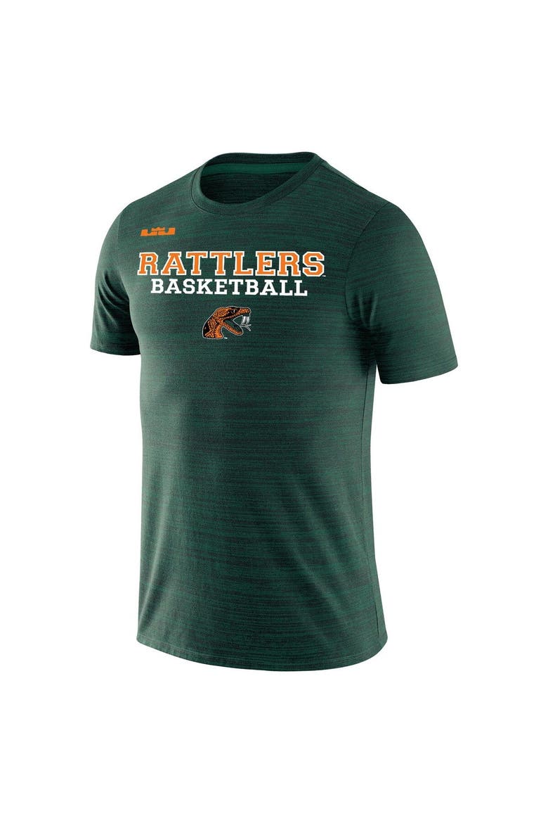 Men's Nike x LeBron James Green Florida A&M Rattlers Velocity Legend T-Shirt, Alternate, color, Green