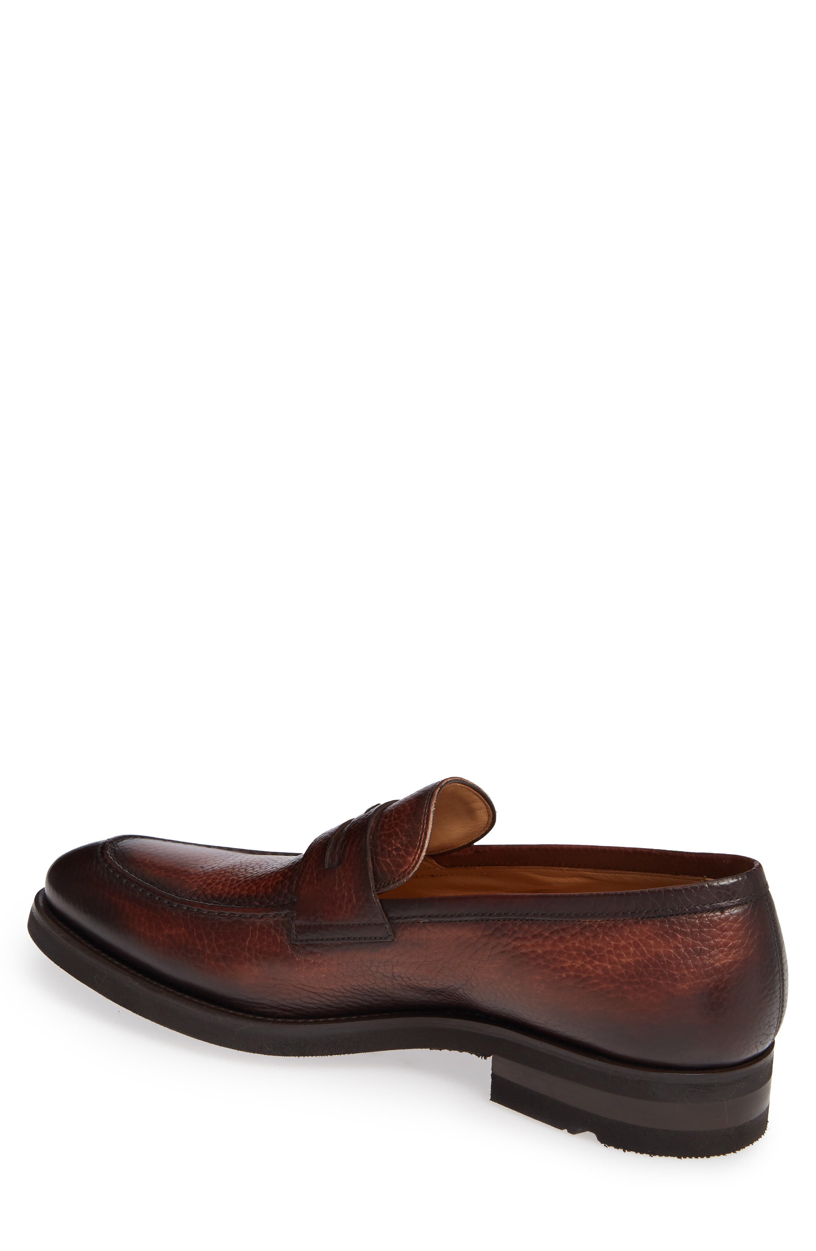 Magnanni Matlin Apron Toe Penny Loafer, Alternate, color, 