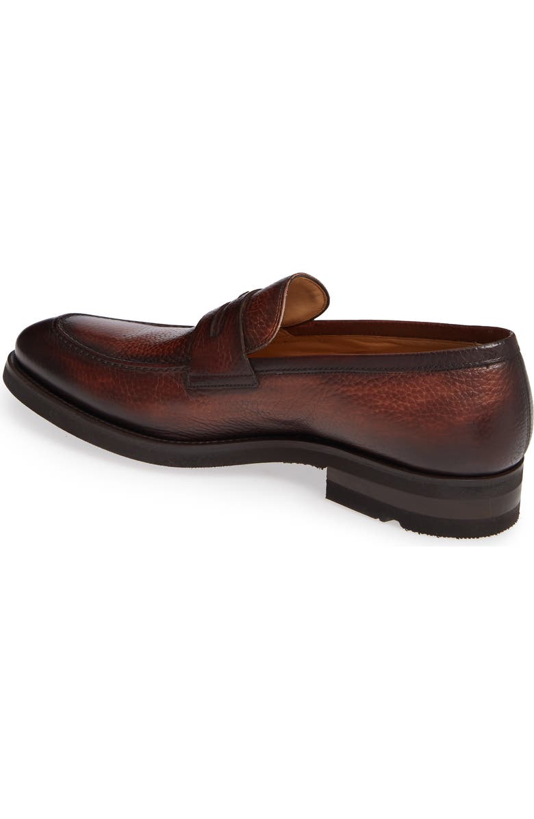 Magnanni Matlin Apron Toe Penny Loafer, Alternate, color,