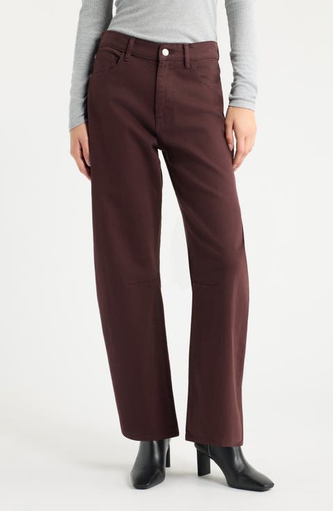 BNA Soft Curve Barrel Jeans