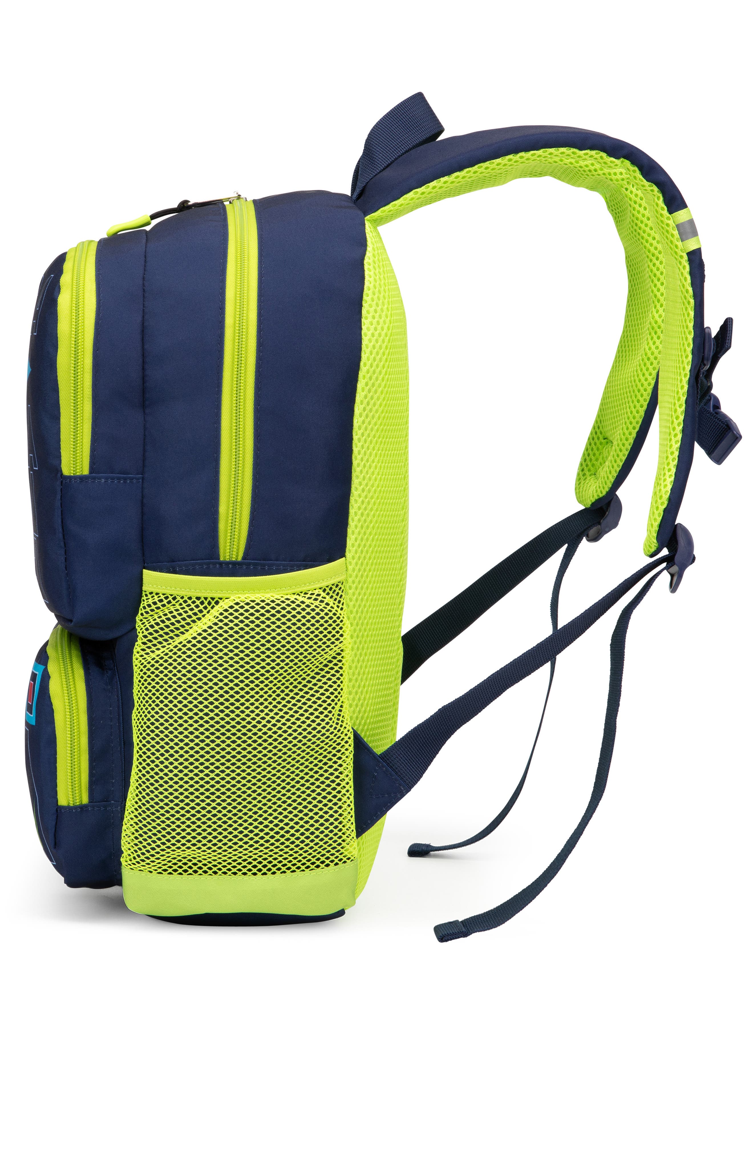 Nautica Flags 16 Inch Backpack for Kids and Teens, Alternate, color, Flags