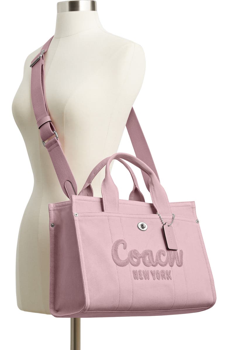 COACH Denim Cargo Tote, Alternate, color,