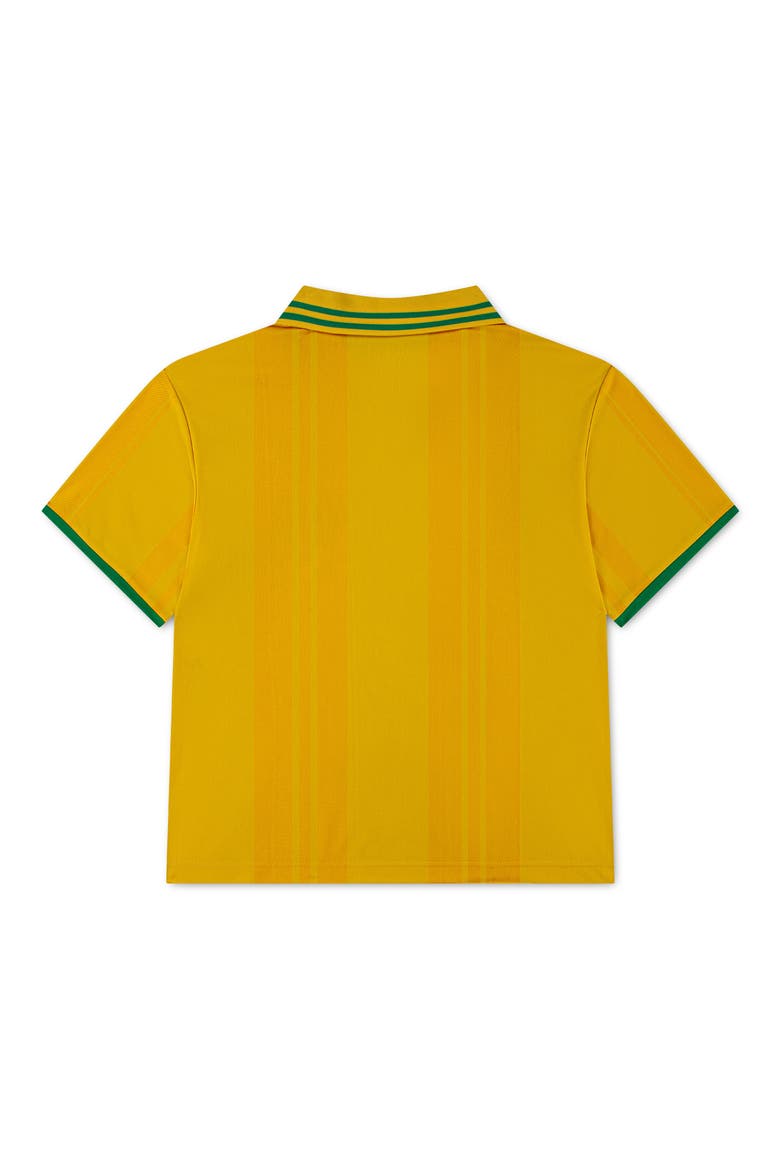 Kids' Short Sleeve Polo, Alternate, color, VARSITY MAIZE