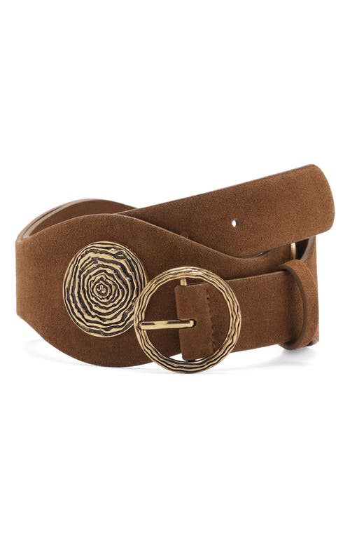 Mango Obi Suede Belt