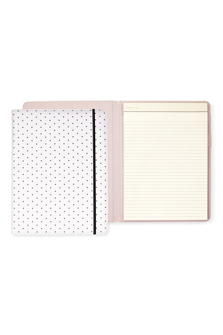 bikini dot notepad folio, Main, color, GREY