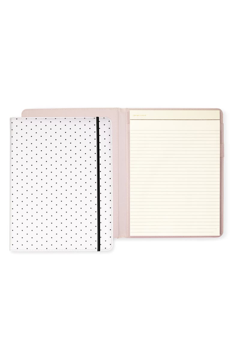 Kate Spade New York bikini dot notepad folio, Main, color, 